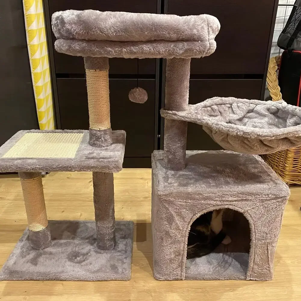 Brand New Cat tree Scratching Tower for Indoor 2 Styles Activity Tree - Picture 1 of 5
